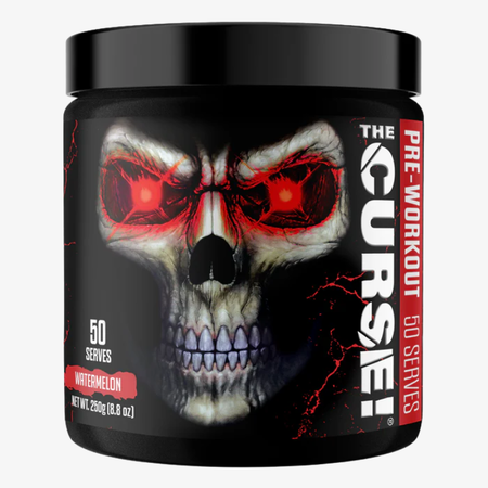 The Curse pre workout 50 servings Watermelon 350mg caffeine pre workout musculation