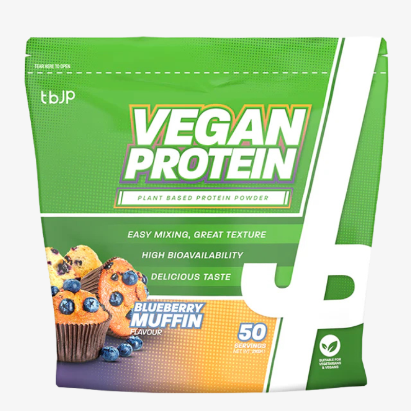 Vegan Protein Trained by JP Nutrition blueberry muffin 2 kg