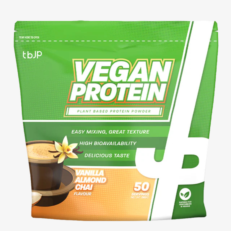 Vegan Protein Trained by JP Nutrition vanilla almond chai 2 kg