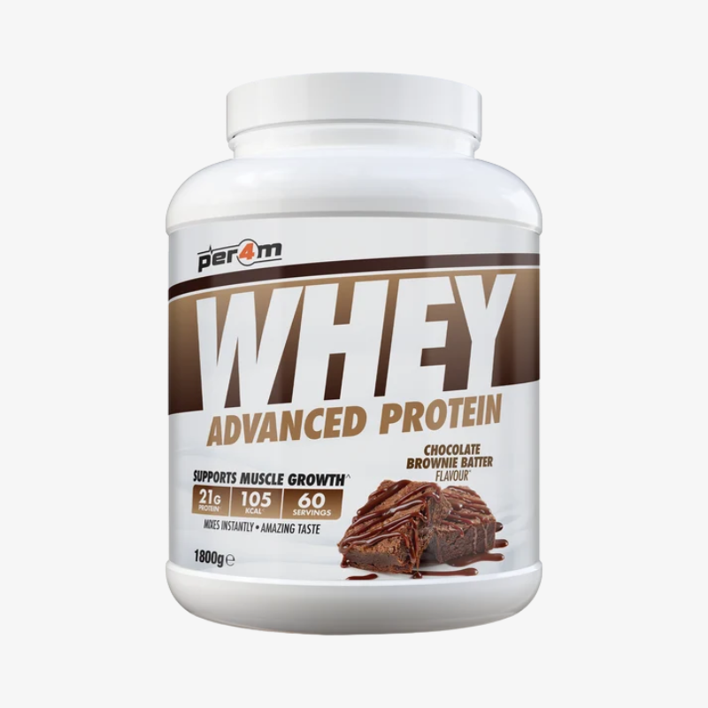 Whey Protein Per4m protéine whey goût Brownie 1,8 kg