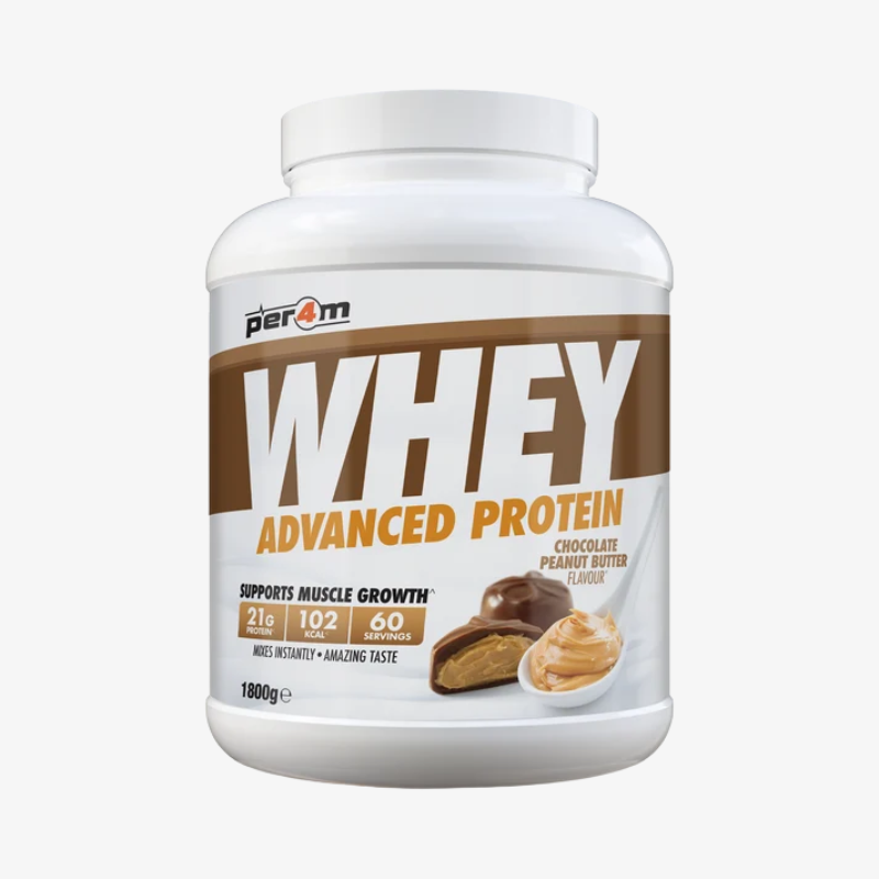 Whey Protein Per4m protéine whey goût Chocolat Peanut Butter 1,8 kg