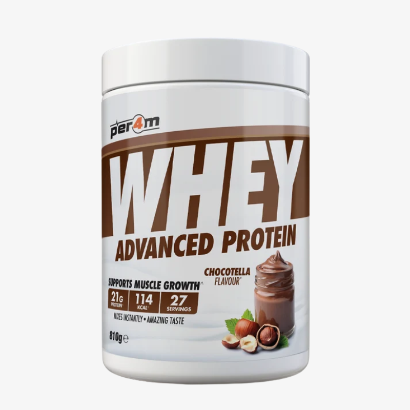 Whey Protein Per4m protéine whey goût Chocotella 810 g