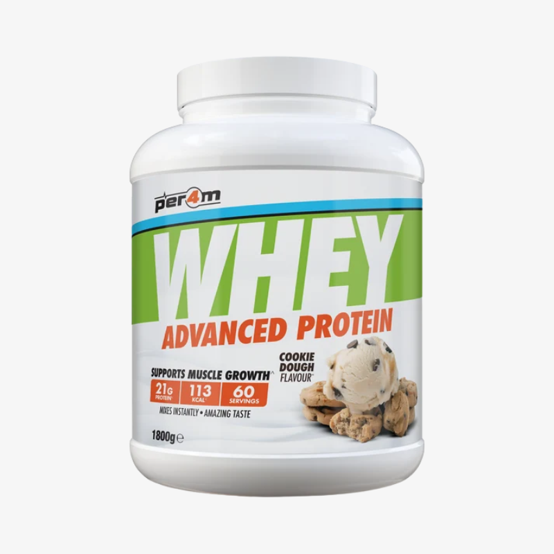 Whey Protein Per4m protéine whey goût Cookie Dough 1,8 kg