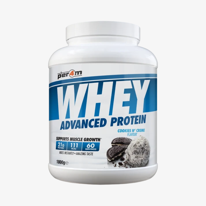 Whey Protein Per4m protéine whey goût Cookies & Cream 1,8 kg