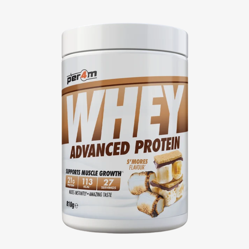 Whey Protein Per4m protéine whey goût S'mores 810 g